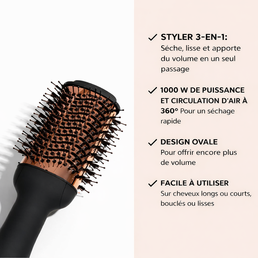 LISSOVA™ – Le brushing effet salon